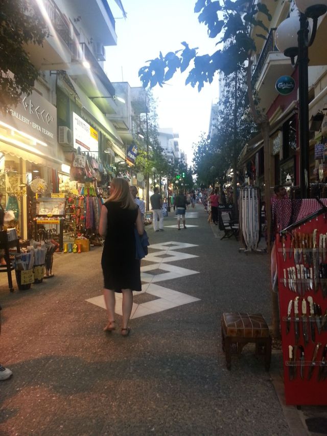Agios Nicolaos - shopping street